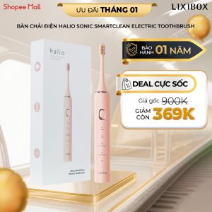 Bàn Chải Điện Làm Sạch Sâu Halio Sonic SmartClean Electronic Toothbrush