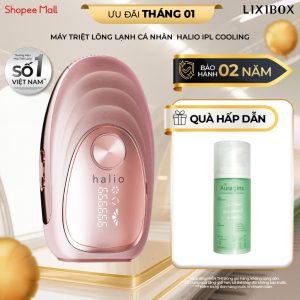 Máy Triệt Lông Băng Lạnh Trẻ Hóa Da Halio IPL Cooling Hair Removal Device