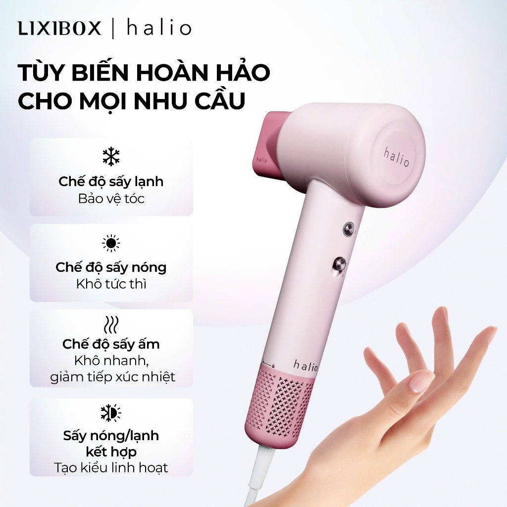 Máy Sấy Tóc Halio High Speed Ionic Hair Dryer - Image 4