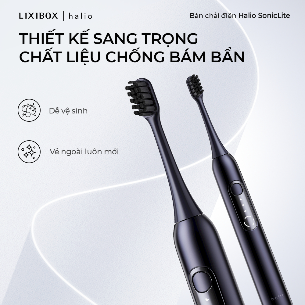 Bàn Chải Điện Halio SonicLite Electric Toothbrush - Ocean Blue - Image 8