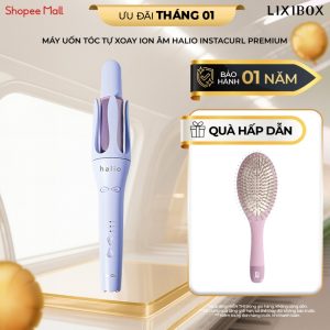 Máy Uốn Tóc Tự Động Xoay Halio InstaCurl Premium Automatic Hair Styler – Periwinkle