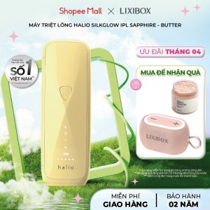 [MỚI] Máy Triệt Lông Halio SilkGlow IPL Sapphire Cooling Hair Removal Device